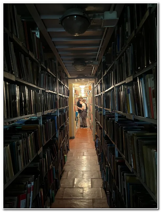 Ekskursija po didžiausią viešųjų bibliotekų spaudinių fondą