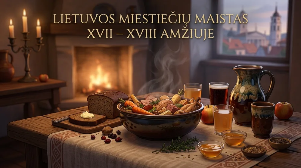 Lietuvos miestiečių maistas XVII–XVIII amžiuje
