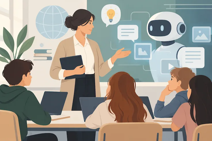 Pedagogas DI amžiuje: nuo technologijų iki realių sprendimų klasėje